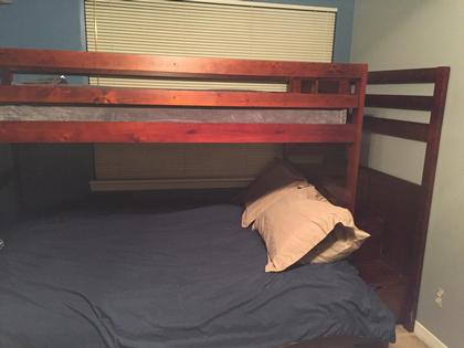 Bunk Beds...Full on Bottom Twin on top