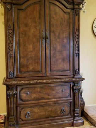 Large Solid wood Armoire
