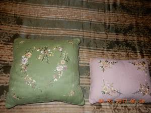 Two Toss Pillows (Leesville Rd/NW Raleigh)