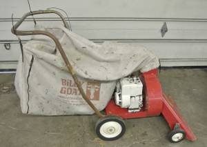 Billy Goat Leaf Litter Parking Lot Debris Vacuum 3 HP