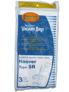 Hoover Duros Type SR Vacuum Bags 5 bags (Battery Park)