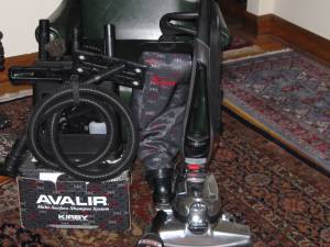Like New Kirby Avalir Vacuum With Attachments and Carpet Shampooer (0ld