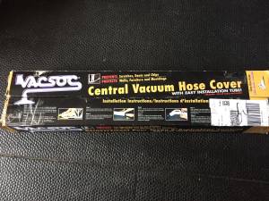 2 Central vacuum hose covers (Shea/101)