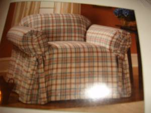 Chair Slipcover--Waverly Garden Room