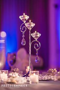 Wedding/Party Decor - Three-Tier Crystal Tea Light Candle Holder (Laurel