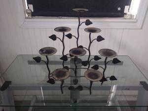 Wrought Iron Candle Holder (Southside)