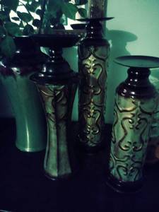 Decor Candle holders (East side)
