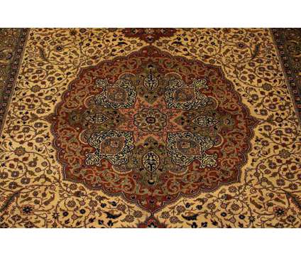 Beautiful Hand Knotted 12 Foot Wool Carpet