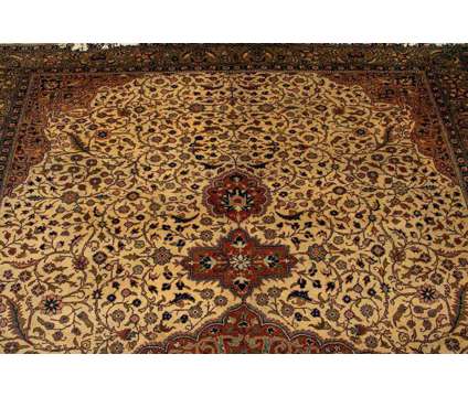 Beautiful Hand Knotted 12 Foot Wool Carpet