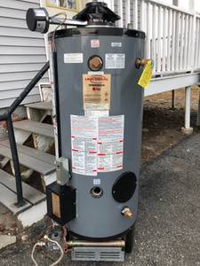 Water heater gas fired 50 gal (Worcester)