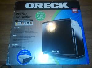 Oreck Air95 Optimax Medium Room 235sqft Air Purifier with 6 month filt (UMBC)