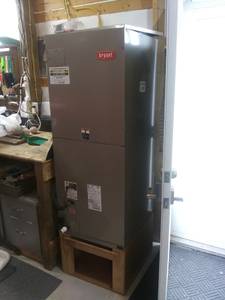 Electric furnace with heat pump