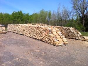 Firewood 9 Yard Dump Trailer Load (Virginia, MN)