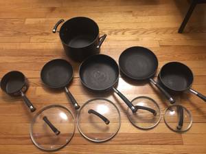 Pots and pans set (Kingston MA)