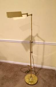 Brass Finish Floor Lamp for sale