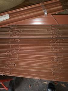 Box of 7 wooden faux blinds (North Terre Haute)