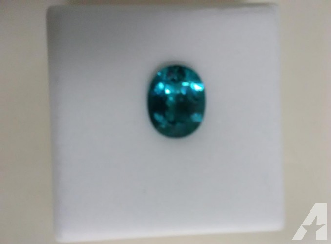 Paraiba Blue Apatite Loose Gemstone 2 carats 10 x 8