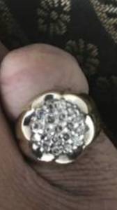 Authentic Mens GOLD & DIAMOND RING. (Indianapolis)