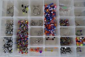 body piercing jewelry and tools