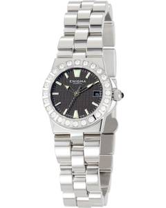 Enigma by Gianni Bulgari 26mm Date Watch w/ Bracelet Strap & Diamonds (NW
