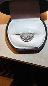 Engagement Ring with Wedding Band (moses lake)