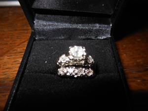 Antique Wedding ring set $1,200.00 (dahlonega)