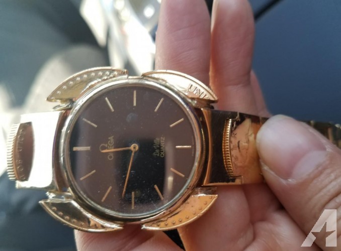 OMEGA WATCH WITH 116 gr 22CT SOLID  GOLD BEND from AMERICAN EGALE
