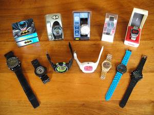 Collection of 12 Assorted Wrist Watches for Sale (North Cols.)
