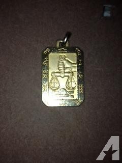 Libra zodiak sign pendant, soldier pendant