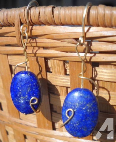 Lapis Lazuli Earrings - Cleopatra's favorite stone.
