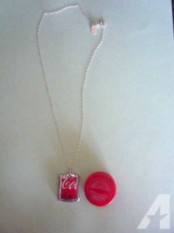 Coke pendant & necklace.