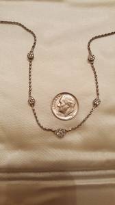 Gorgeous White Gold Diamond Necklace (Downers Grove)