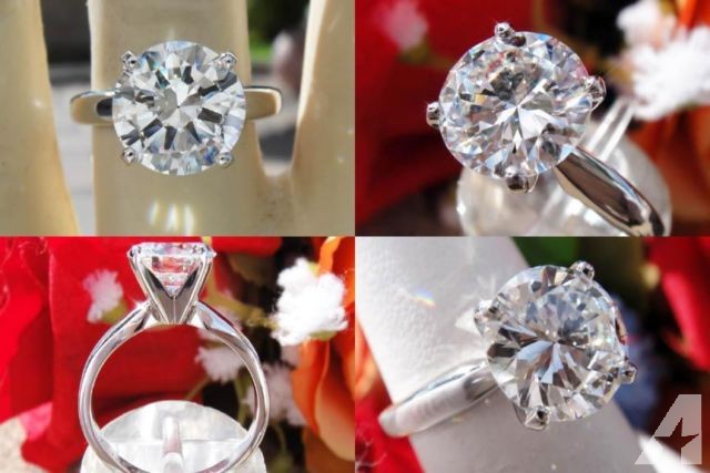 2.04CT Round Brilliant Diamond Engagement Ring GIA Cert/Appr $35k+