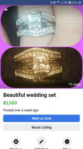 Wedding ring set (Grand forks)