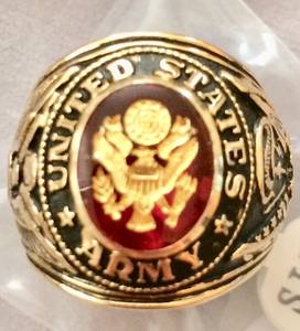 Vintage United States Army Ring SIZE 10 (Hoover Dam Area)