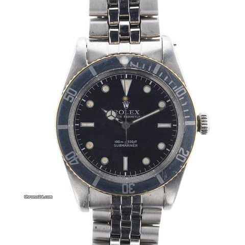 Vintage Rolex Submariner James Bond Steel Automatic 36mm Watch 5508