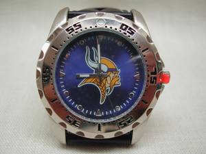 Minnesota Vikings SPORT WATCH, 3 hands, by Game Time, NEW, never worn