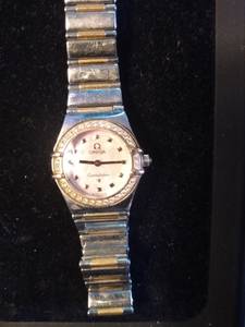 Omega Constellation My Choice Mini MOP Diamond Dial Watch (Halethorpe)