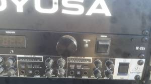 ODY USA CASE &FURMAN M-8Dx BERINGER AMP (E TUCSON)