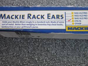 Mackie Rack Ears (New London)