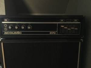 Acoustic 370/371 Bass amp (Aberdeen)