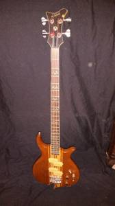 Vintage (1980-1982) Custom built Lakefront (by Paul Adams) Bass guitar (Memphis)