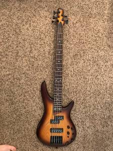 Ibanez SR655 5 String Electric Bass (Casper)