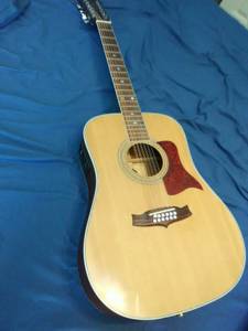 Tanglewood TW15 solid wood 12-string acoustic/electric (Houghton area)