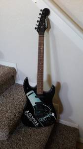Guinness guitar and man cave