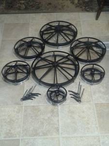 Vintage remo roto toms a full set 6/18 with stands 1000.00 w/o stands> (newport)