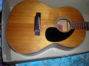 1971 FG75 Red Label Nippon Gakki Yamaha Acoustic Guitar (Memphis)