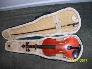 Handmade 3/4 GLIGA FECIT High Level Violin with case (Rapid City)