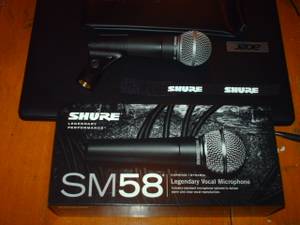 SHURE SM-58 Vocal Microphone