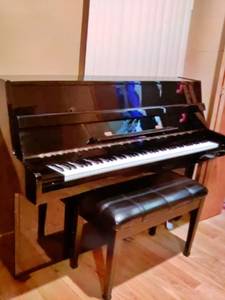 Samick Console Piano delivered (Mountain Top Pa)